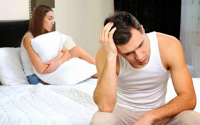 Pomanjkanje spolne želje pri moških je posreden znak prostatitisa