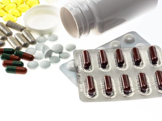 Tablete so osnova za zdravljenje prostatitisa